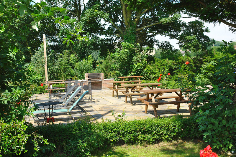 Patio BBQ with all equipment provided