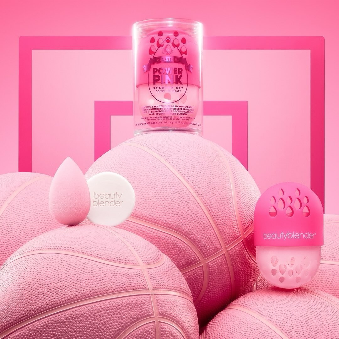 💖 Pink perfection alert! The All-Stars 3-Piece Starter Set just got a stunning pink makeover! Dive into luxury with Beautyblender&reg; Bubble, the vegan Blendercleanser&reg;, and the new pink Blender Defender&reg;. Keep your tools clean and your loo