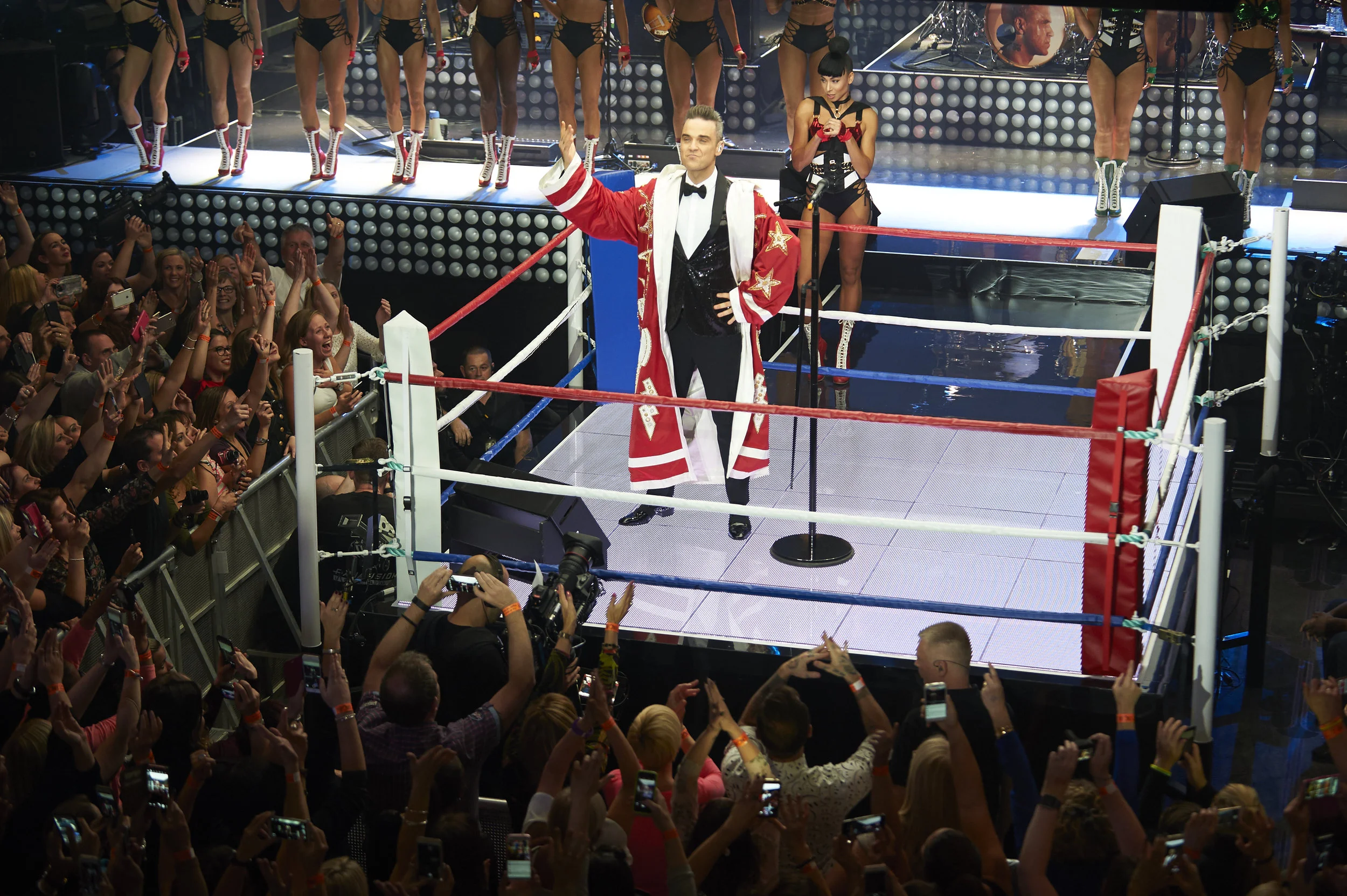 Robbie Williams at Troxy