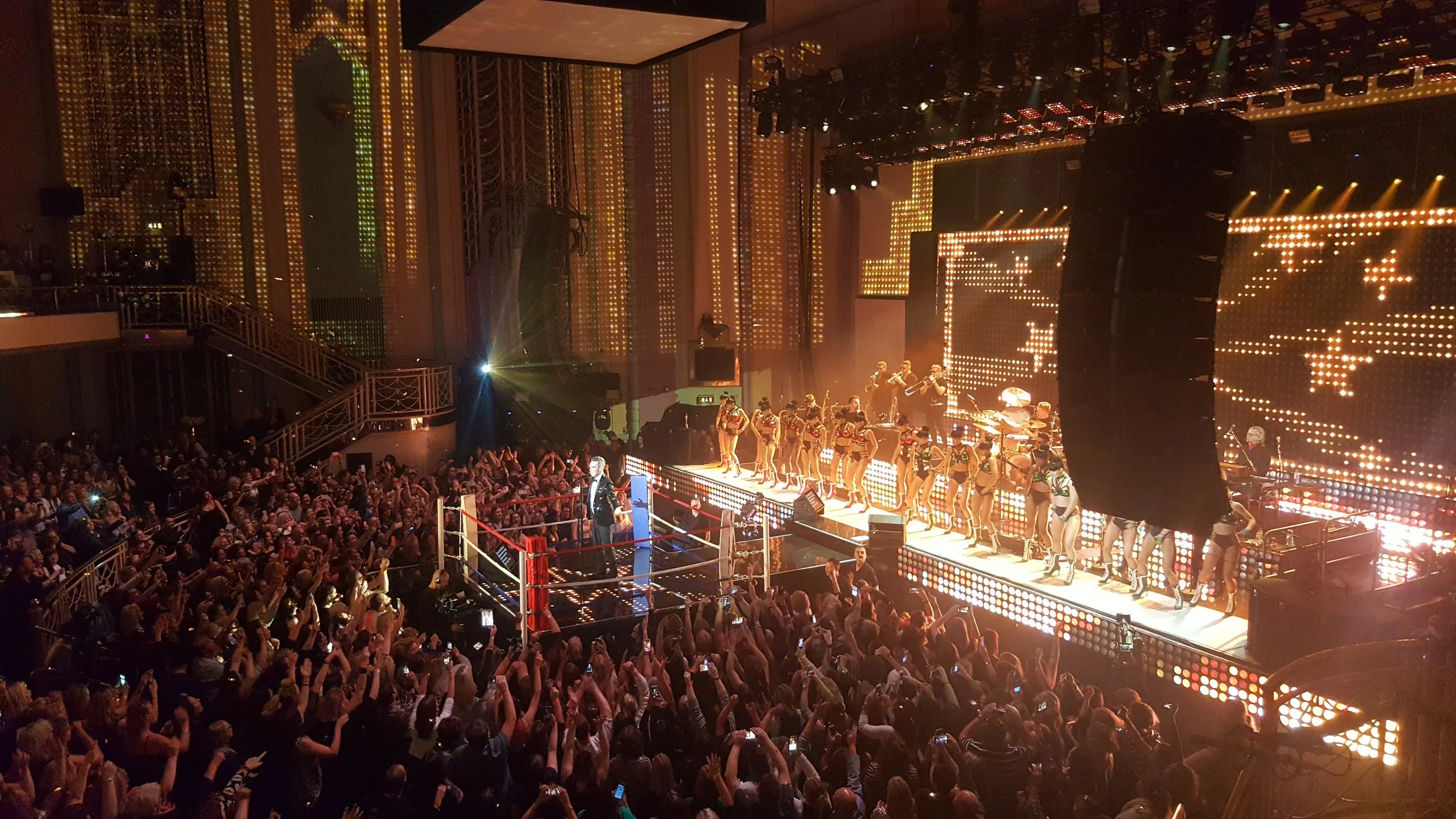 Robbie Williams at Troxy