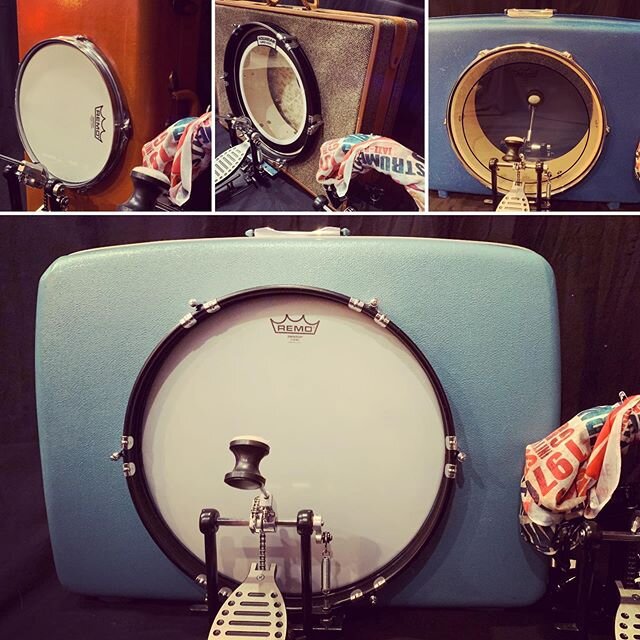 New models listed in Outlet section of www.panamericandrums.com.

This is your chance to score a super cool suitcase kick at prices that won&rsquo;t hurt the budget.

Bring The House Down.

#SuitcaseDrum #SuitcaseKickDrum #ShakeyGraves #AustinMusic #