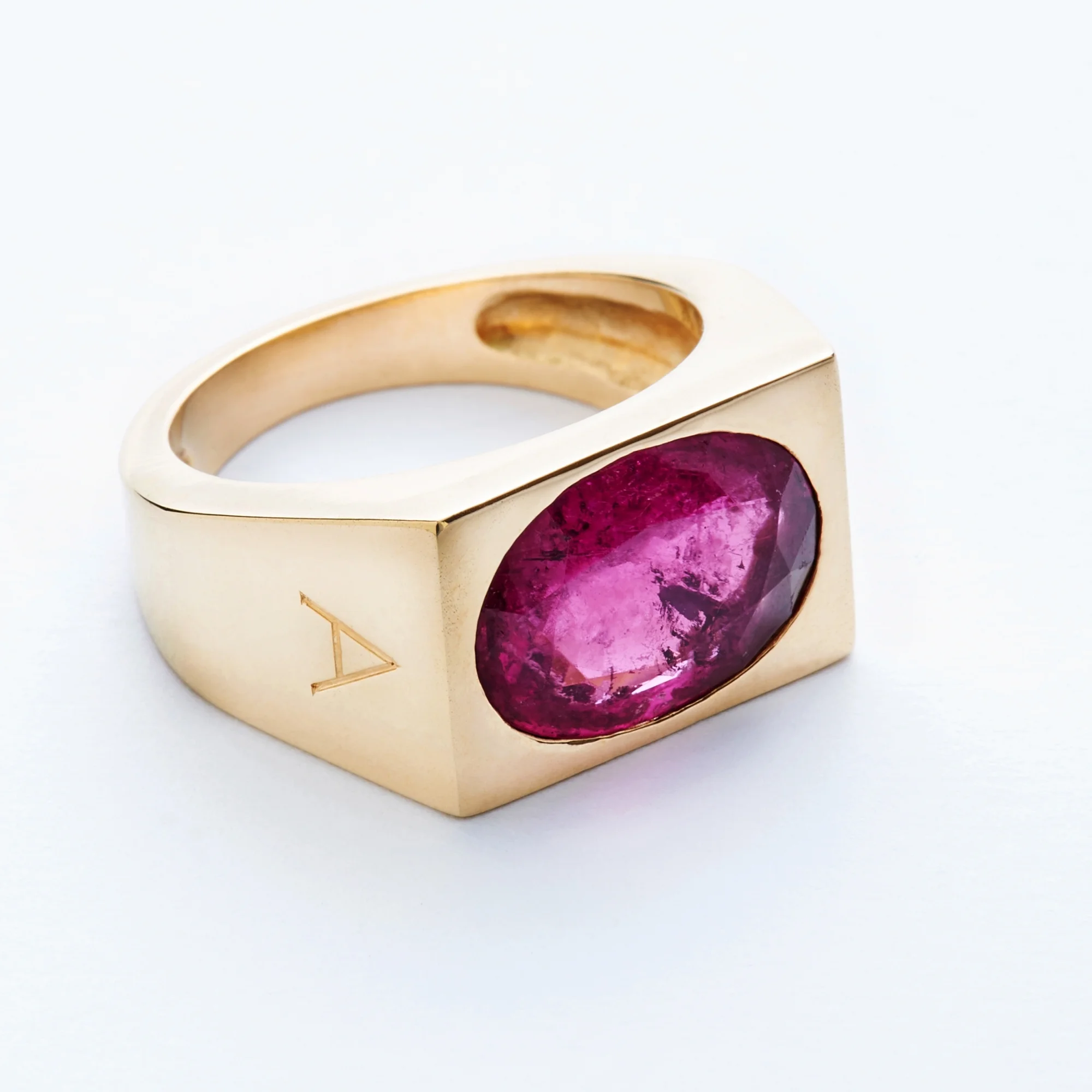 GOLD 18K & RUBELLITE