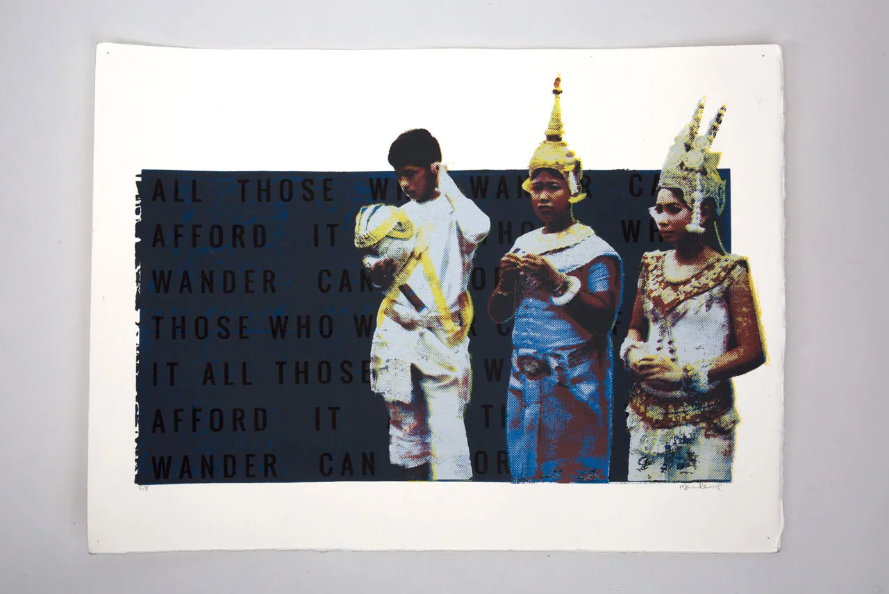 Those who wander can afford it / Student work