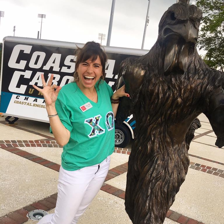 CHI OMEGAGamma MuLocal Chapter Founding Date:&nbsp;Fall 2017National Founding Date:&nbsp;April 5, 1895&nbsp;Motto:&nbsp;Hellenic Culture &amp; Christian IdealsPhilanthropy:&nbsp;In the late 1990s, the leadership in Chi Omega researched opportunities for establishing a national philanthropy, and in 2002, they announced the Chi Omega/Make-A-Wish alliance. Since the start of this alliance, Chi Omega has raised more than 19 million dollars and has volunteered nearly 1,000,000 hours for Make-A-Wish. Because of this commitment, they recognize Chi Omega as one of their Cause Champion sponsors.Sorority Purposes:&nbsp;&nbsp;Friendship, High Standards of Personnel, Sincere Learning and Credible Scholarship, Participation in Campus Activities, Career Development, Community Service