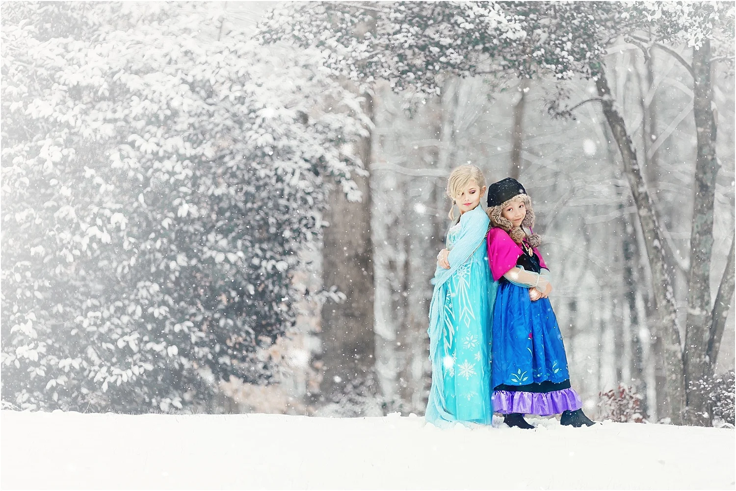 Fantasy Elsa & Anna Shoot - 2016