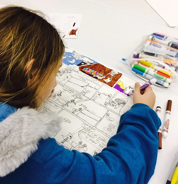 Young Artist Cartooning .jpg