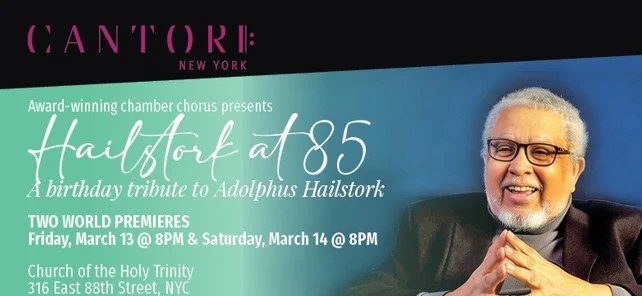 Cantori New York - Hailstork at 85