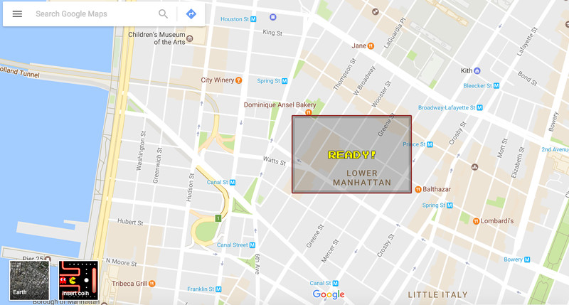 Google Maps morphs into Ms. Pac-Man for April Fools’ Day