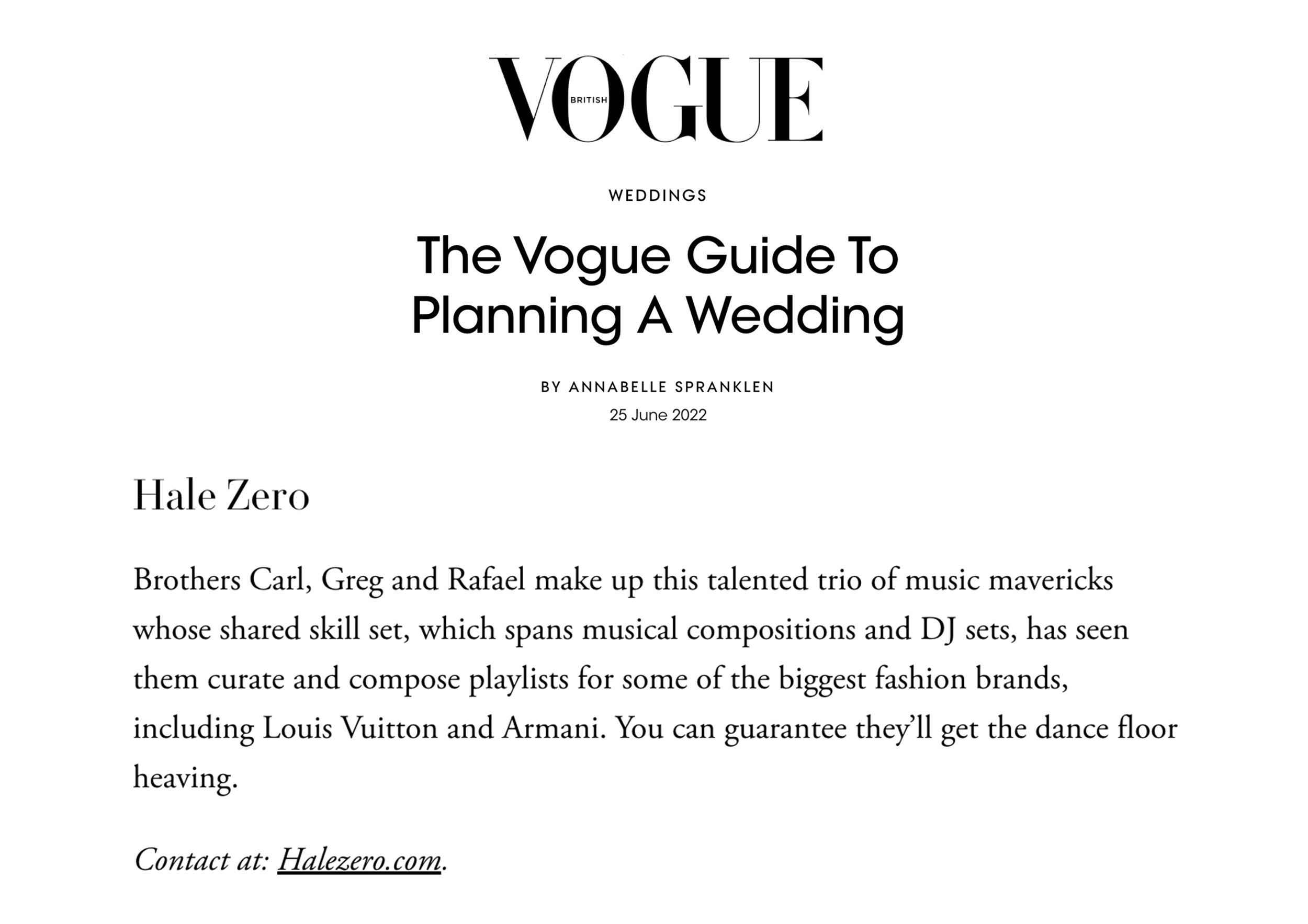 Vogue Magazine