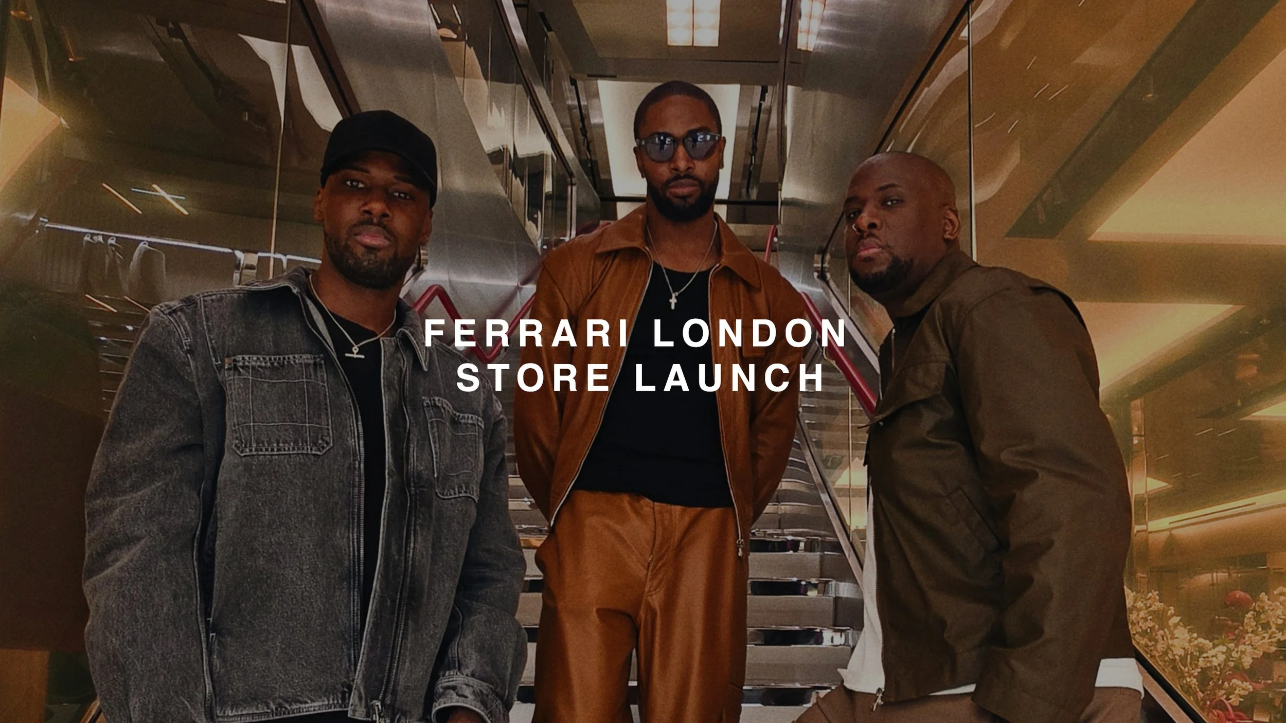 DJING FOR THE FARRARI STORE OPENING LONDON