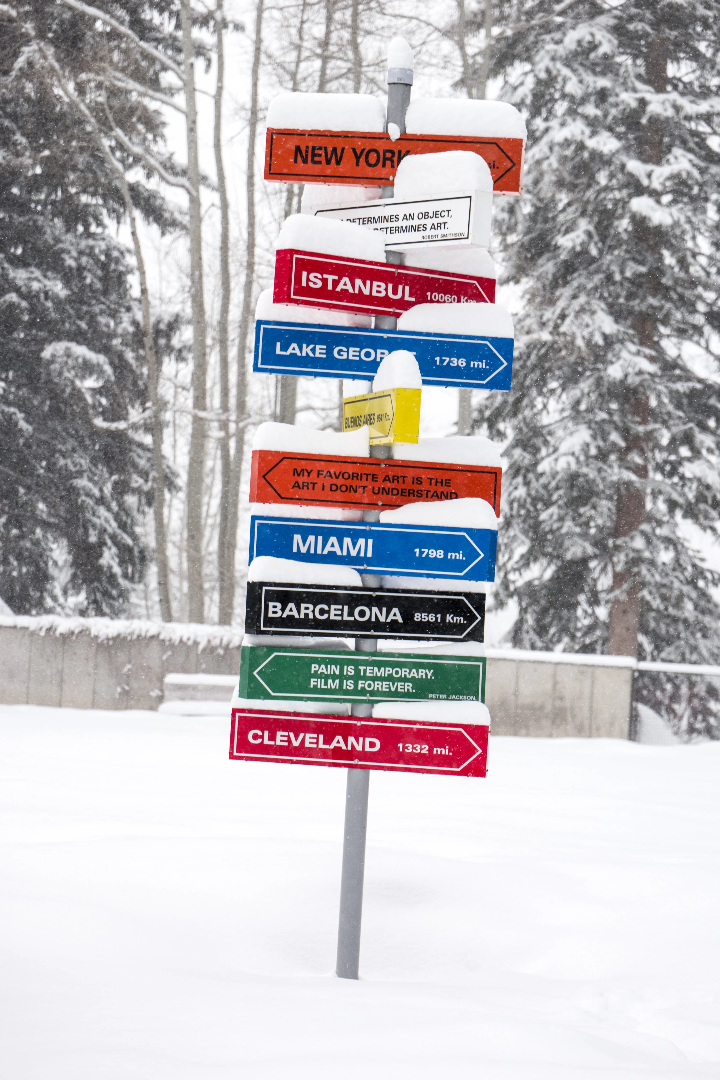 Aspen Milepost