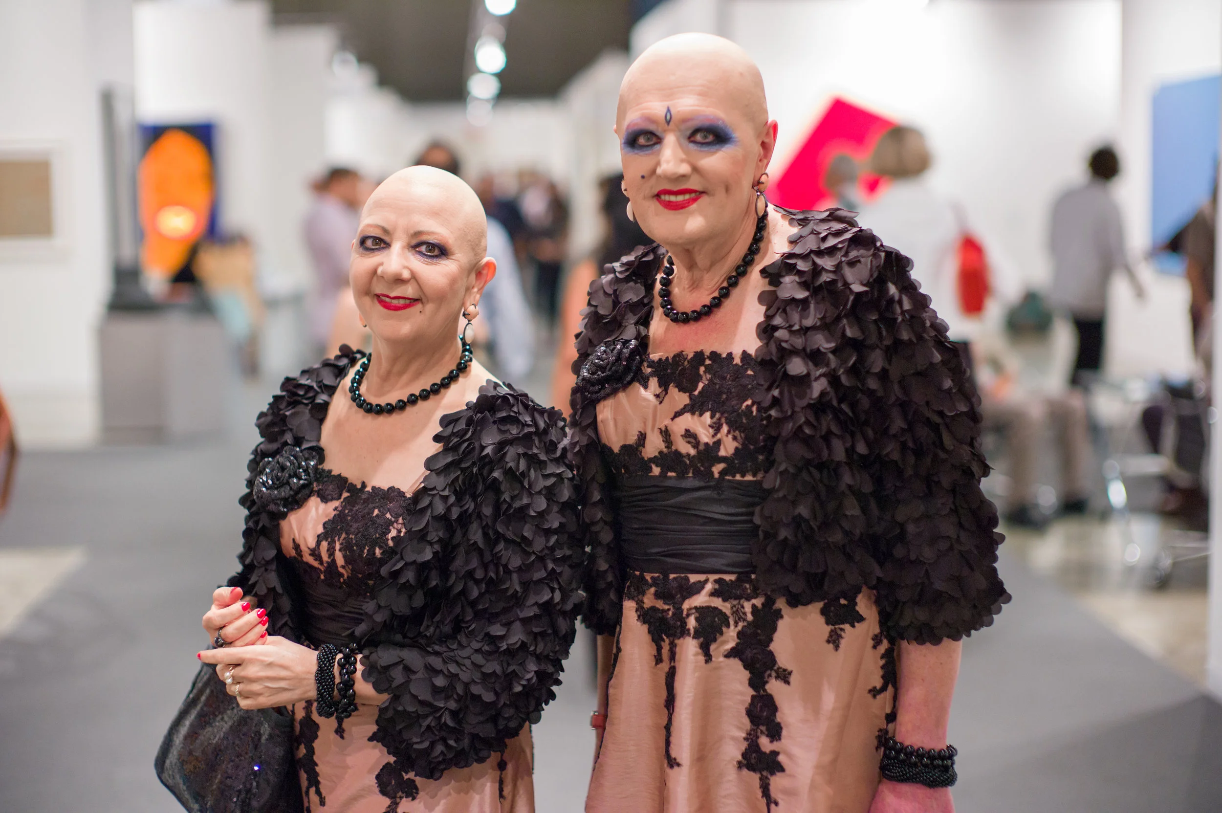 Eva and Adele, Art Basel, Miami, FL