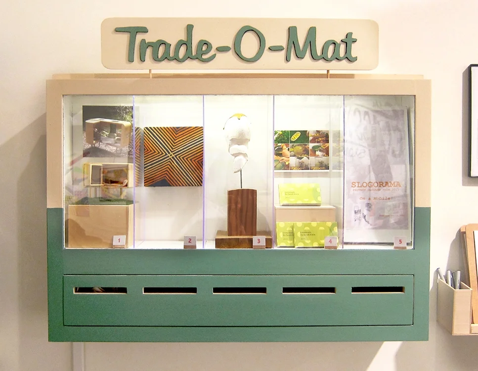 Trade-O-Mat art vending machine