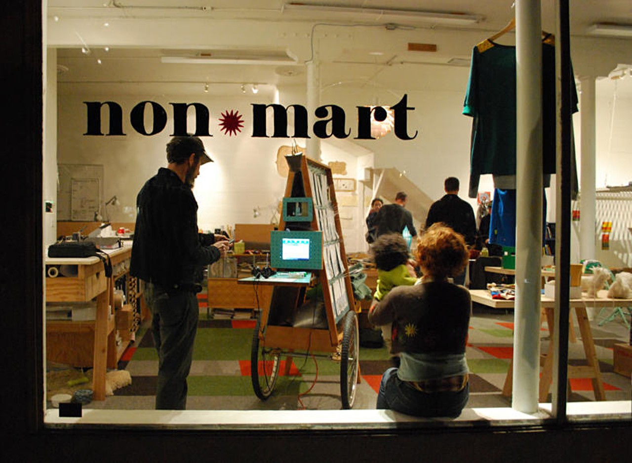 You can acquire artwork at Non*Mart, but you won't need to pay any money to do so.