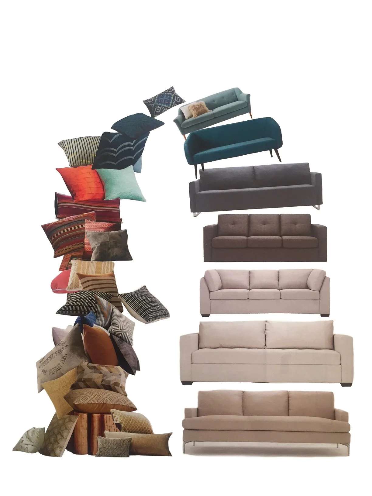 Pillows and Sofas in Love
11"x14"
2018