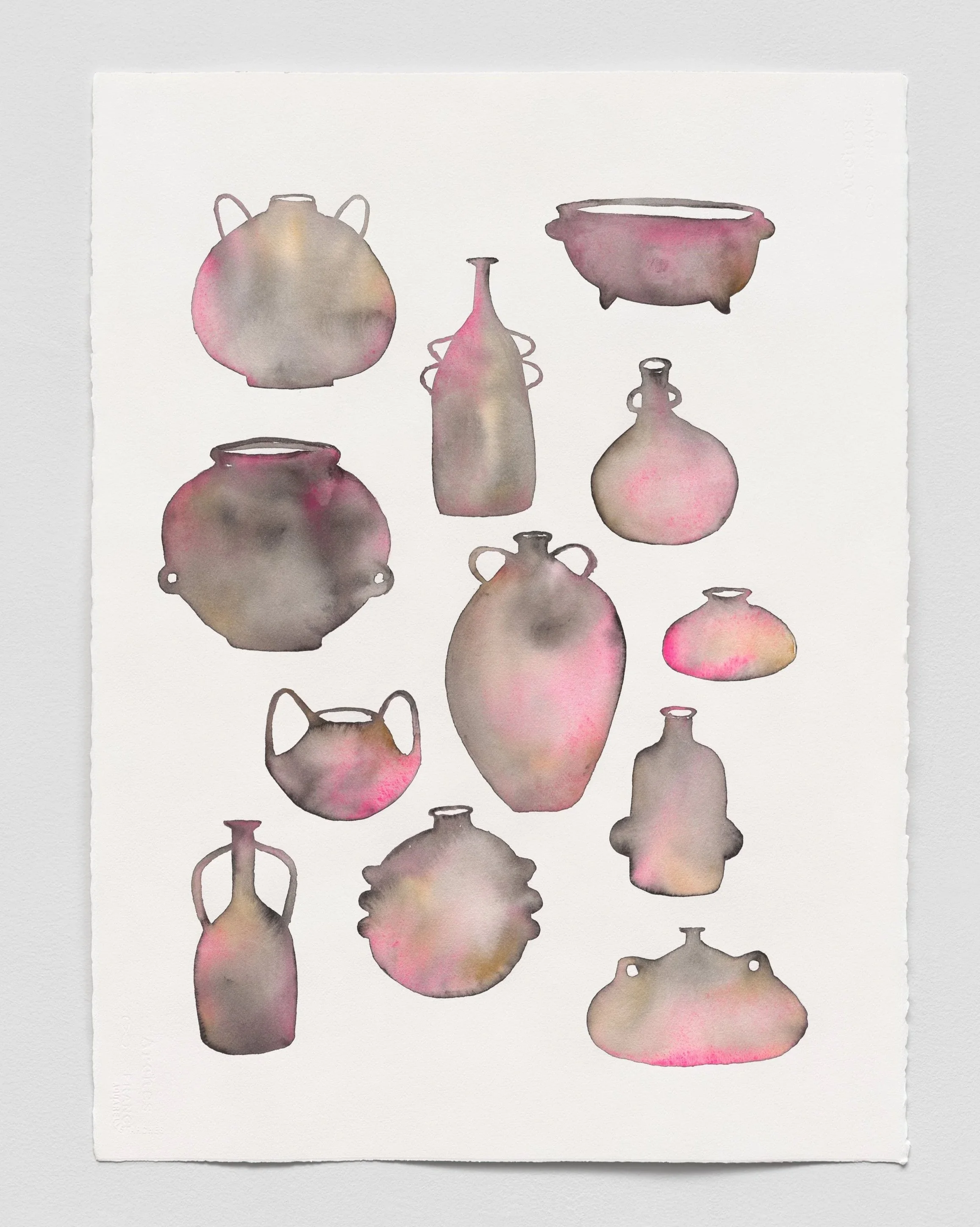 Untitled 
Watercolor on paper 
22"x30"