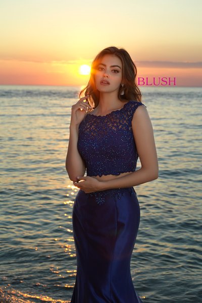 strapless open back dress Chic Half Sleeves Deep V-Neck Pink Evening Dresses Chic Mermaid Formal Dresses with Pleats main image 1