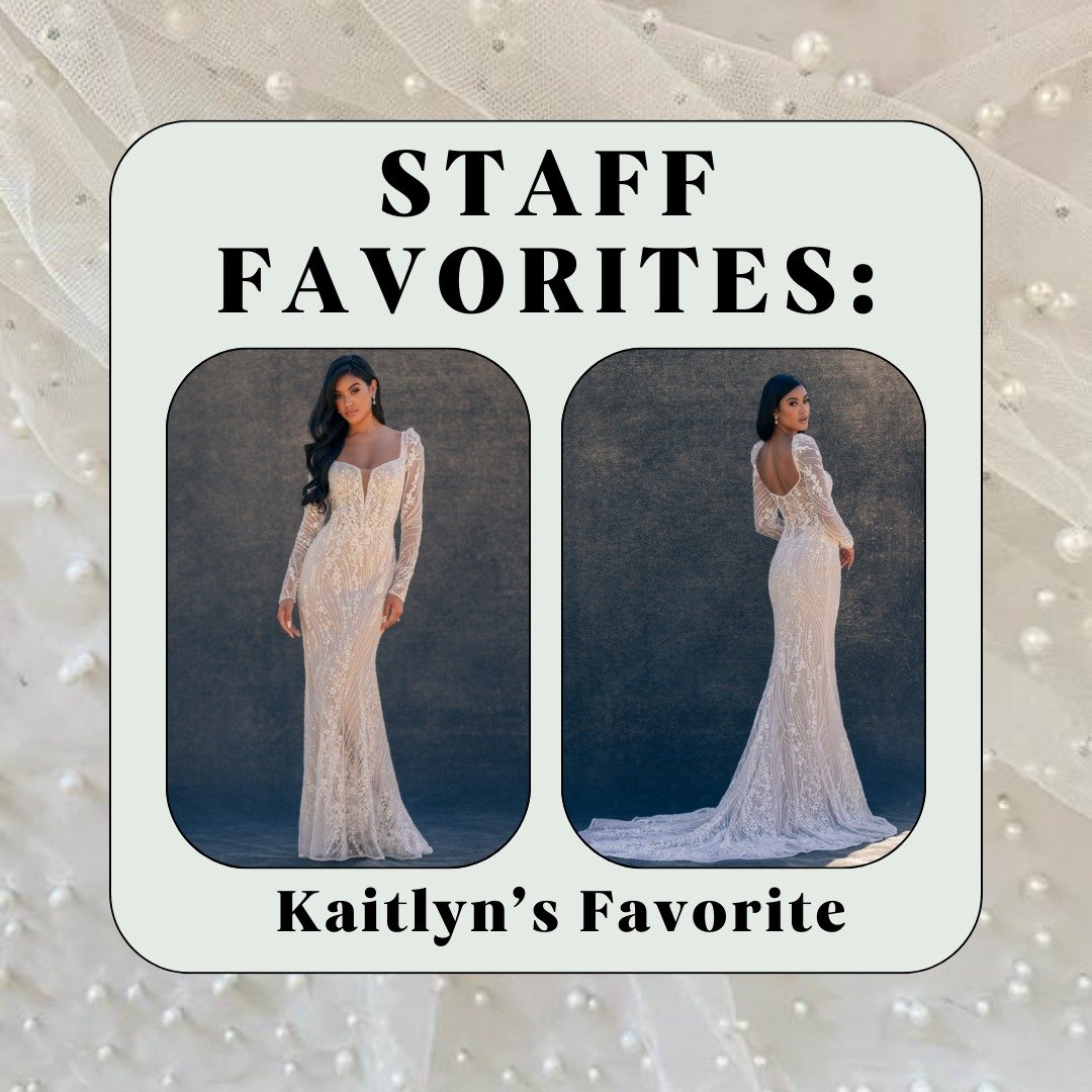 Kaitlyn's Favorite is *all glam* and super on trend right now! We love this luxurious choice. 

Make an appointment to try it on today!

#charmebridal #bestofbuford #gwinnettcounty #2025bride