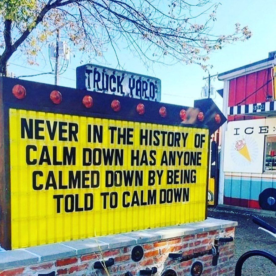 &quot;Thanks for telling me to calm down. I never thought of that! It totally helped,&quot; Said no one ever...

When someone around us is disregulated in some way, our natural instinct may be to try to fix the problem or even try to 'fix' their feel