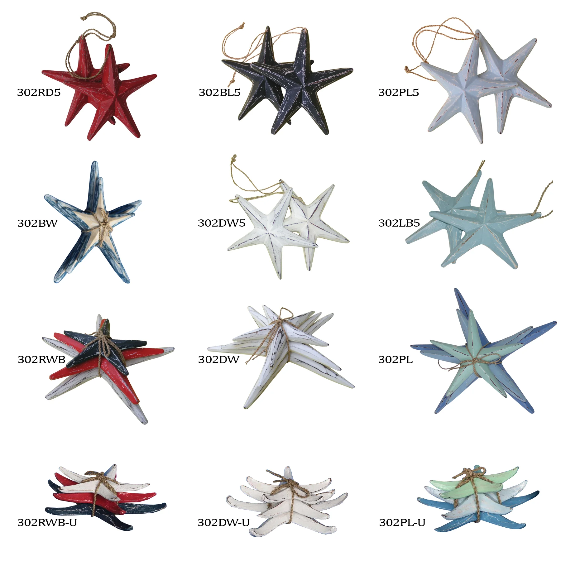 Cohasset Star Fish Sets