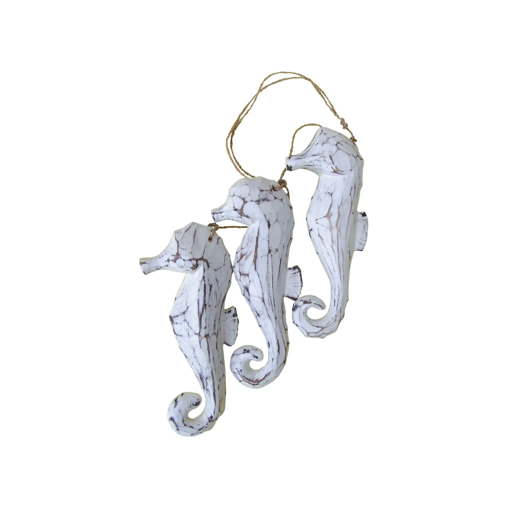 307W3 - 3 piece White Seahorse Rope