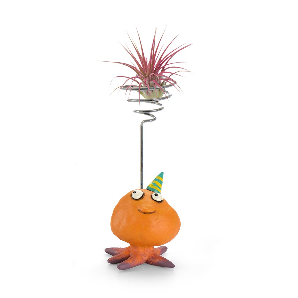 G21591B - 'Happy' Party Blob with Air Plant Holder