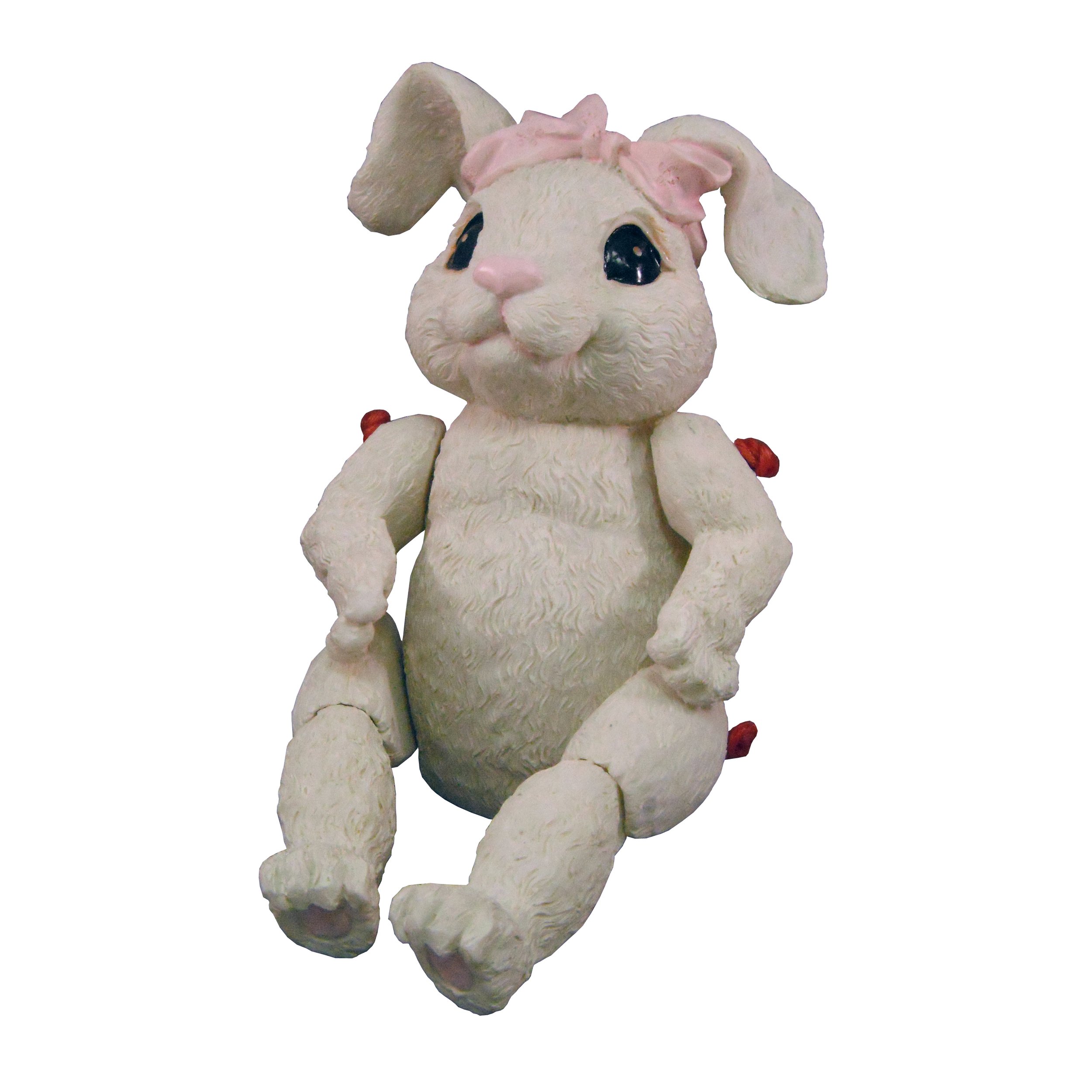 839PR09 - Jackie Bunny Resin Shelf Critter
