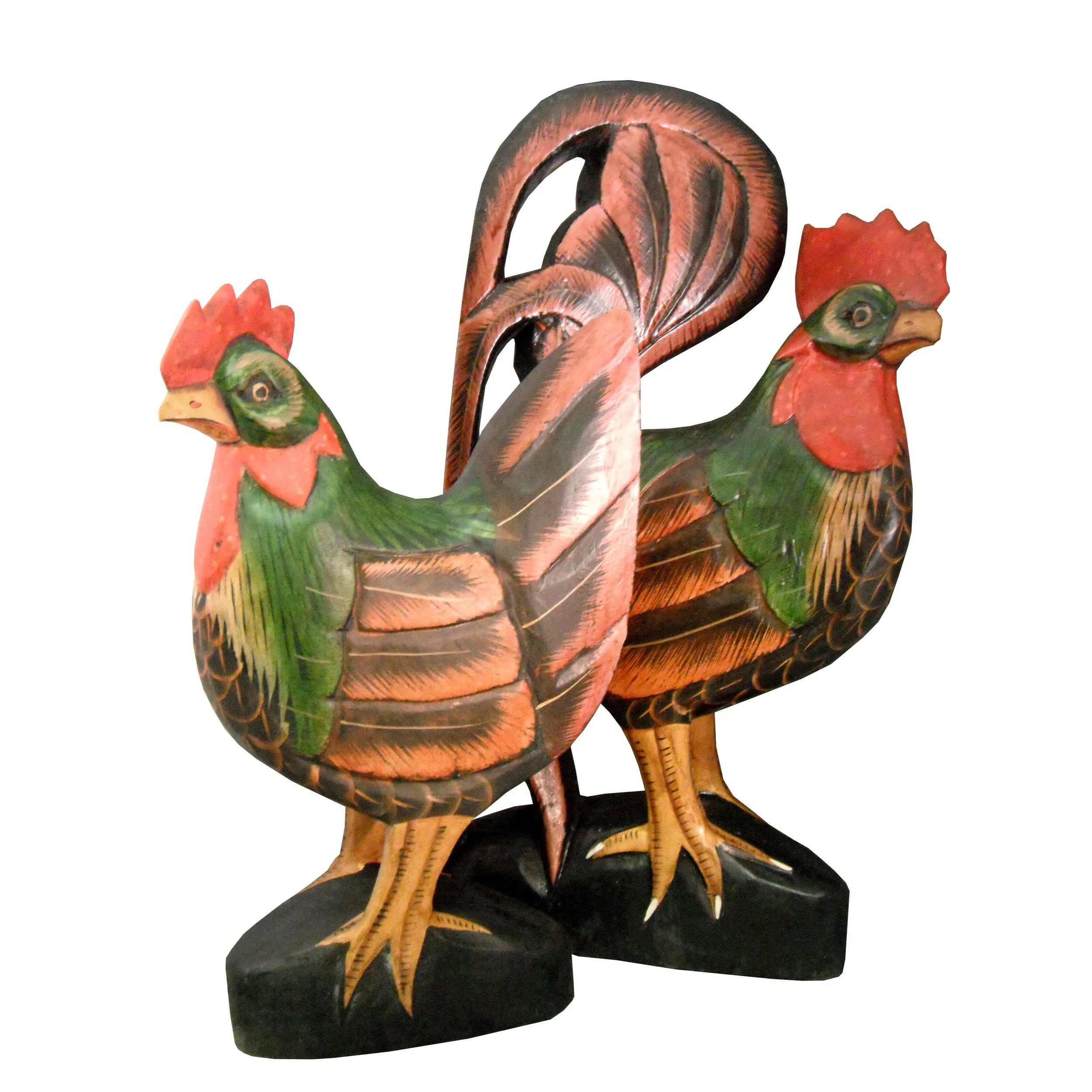 809 - 22" Wood "Dottie" Rooster