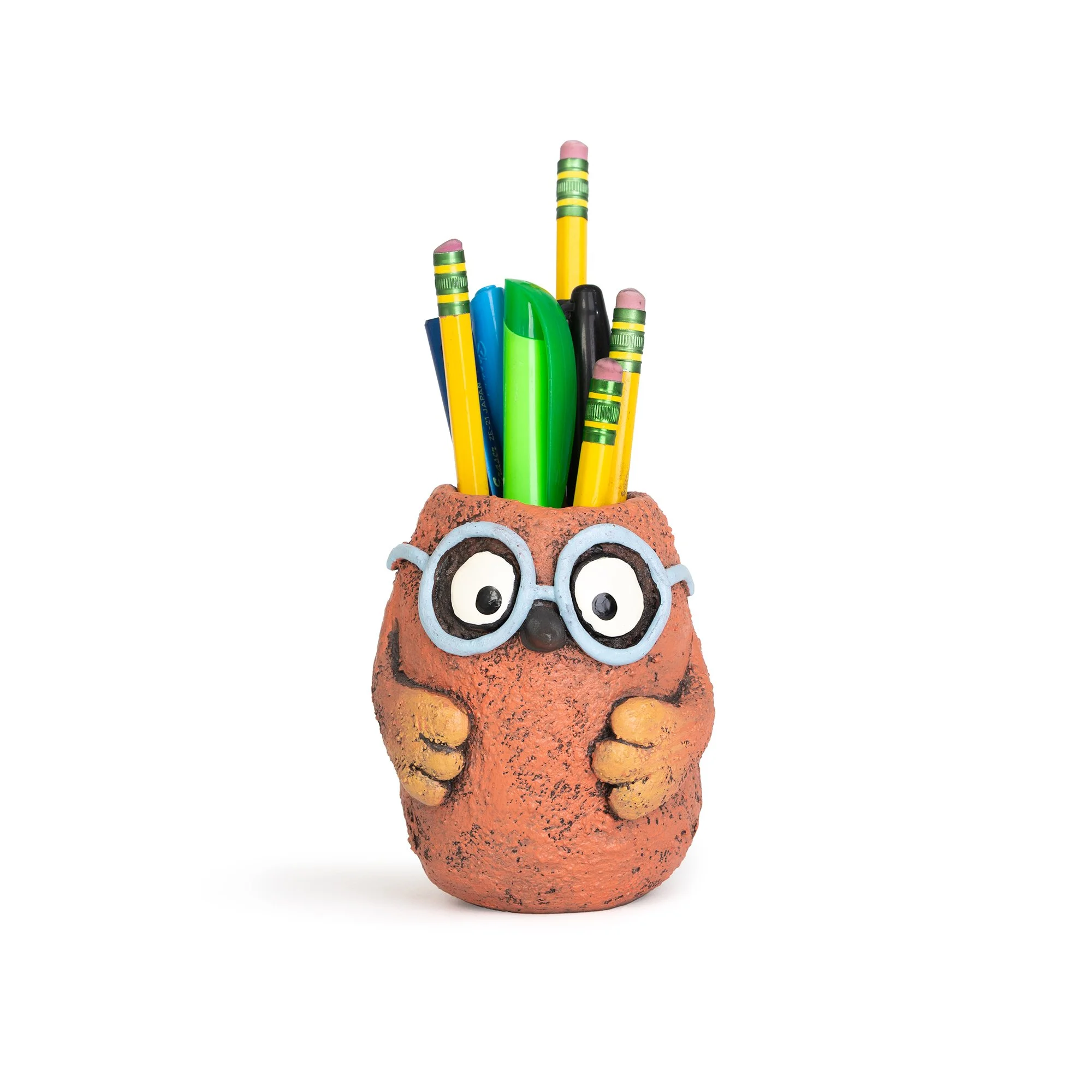 G21668 - Owlbert the Owl with Glasses Planter