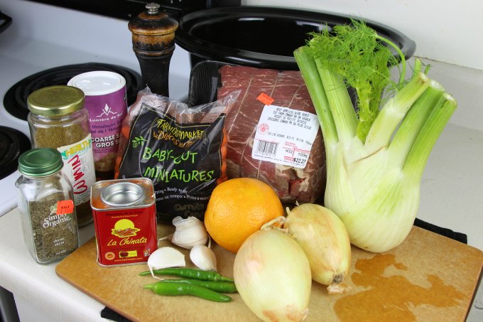 Slow Cooker Beef Roast Ingredients