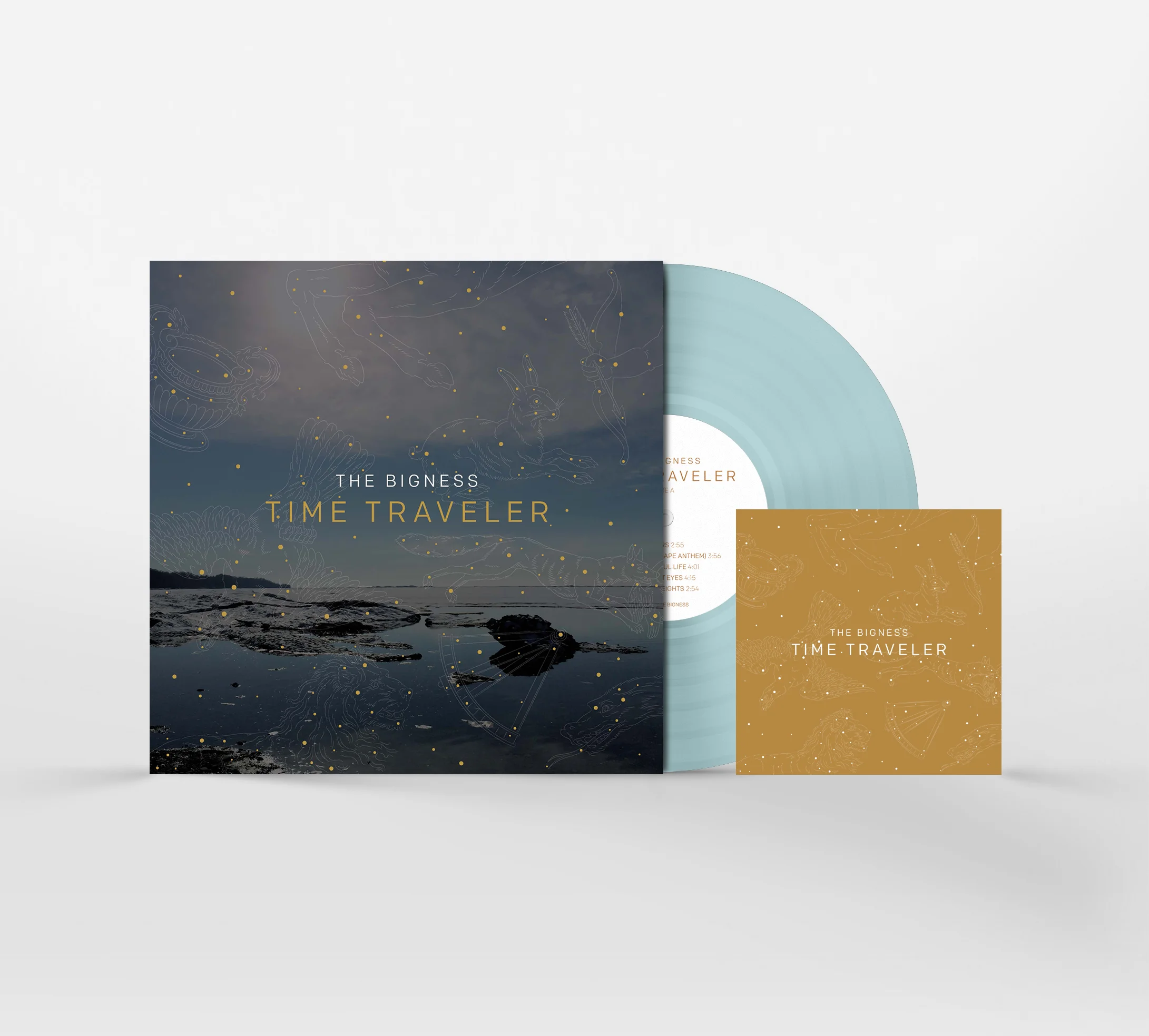 Songwriting, Performance, Production, Design (Collaboration with Illustrator Robb Leef): Time Traveler