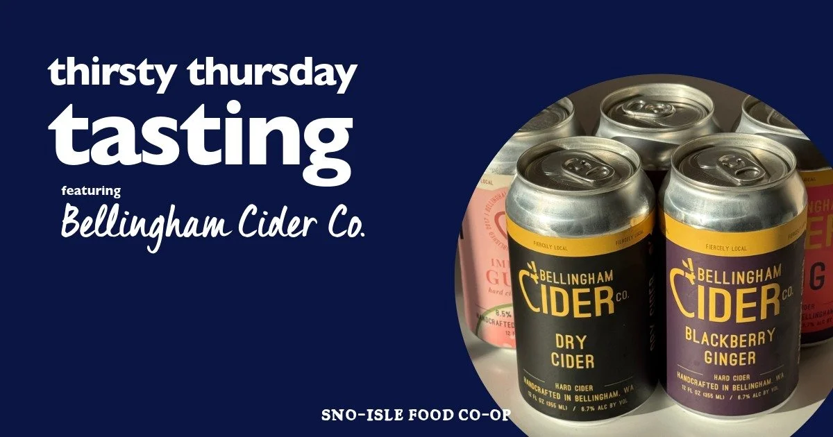 Image of Thirsty Thursday featuring Bellingham Cider Co.