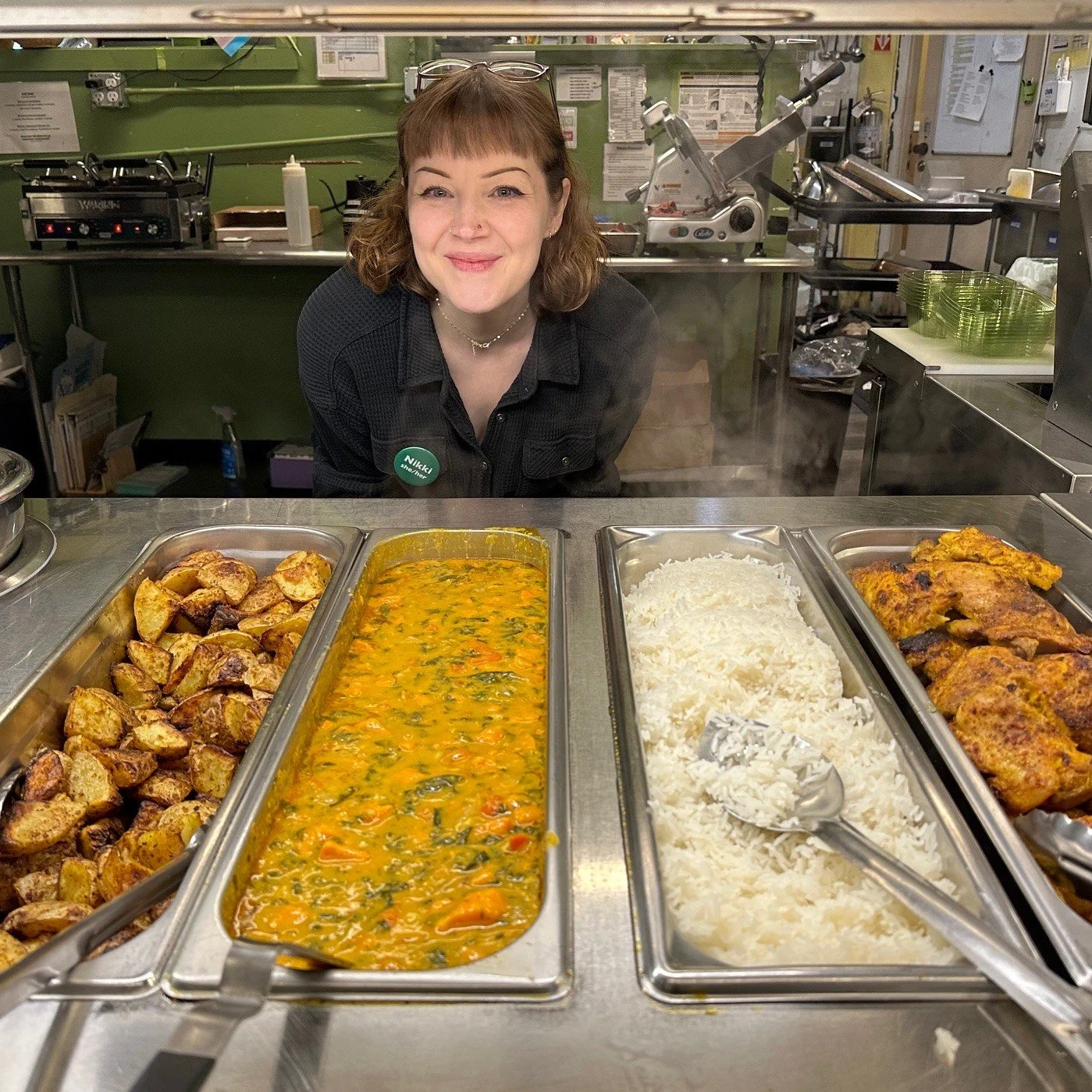 image of deli hot bar nikki