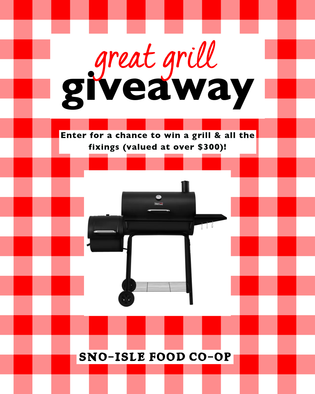 2026 Grill Giveaway: Enter to win today