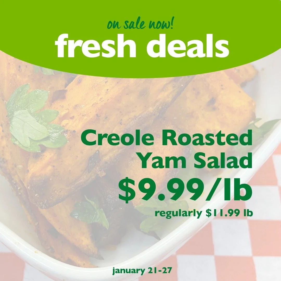 Image of Fresh Deal featuring Creole Roasted Yam Salad with $2 off per pound