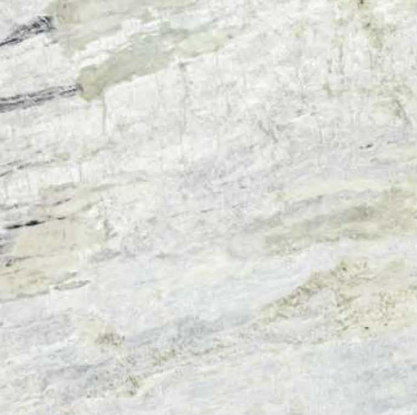 PRINCESS WHITE POLISHED STONE 1-1/4" SLAB 3CM THICK