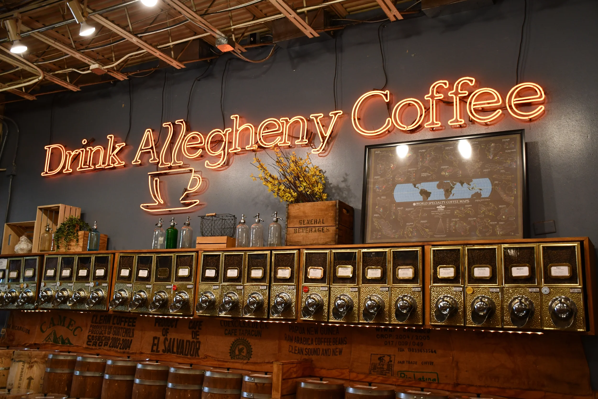 Where can I buy coffee beans in Pittsburgh?