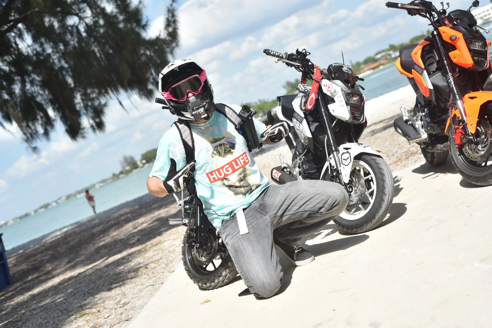 As you can see on my backpack strap, I have the StrapMount mounted with my GoPro Hero 5 mounted on the Yukon Grip and attached to the StrapMount.