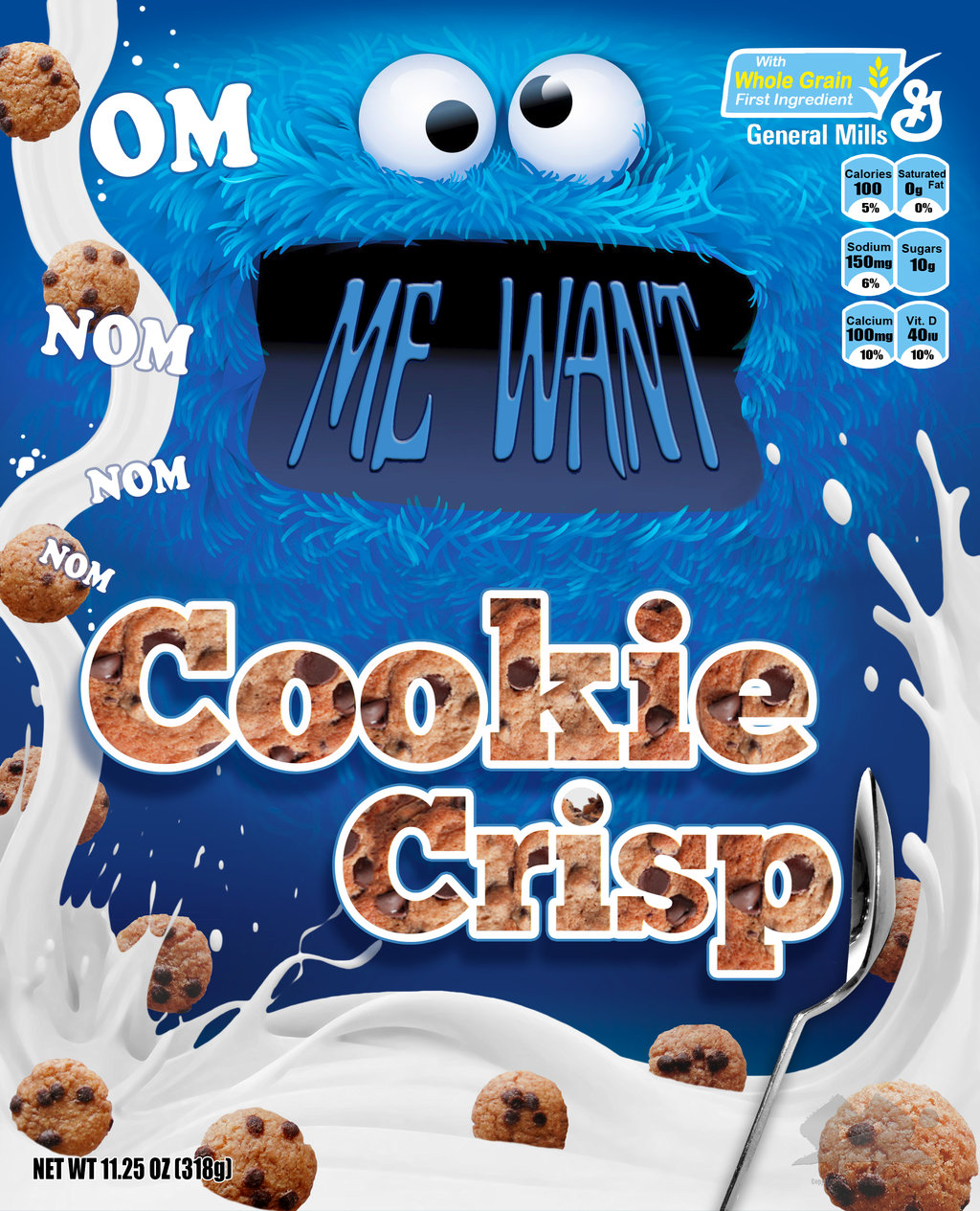  Although edited, the center cookie monster illustration does not belong to me and should be credited to 'rammban' found here:&nbsp; http://pichost.me/1711004/  