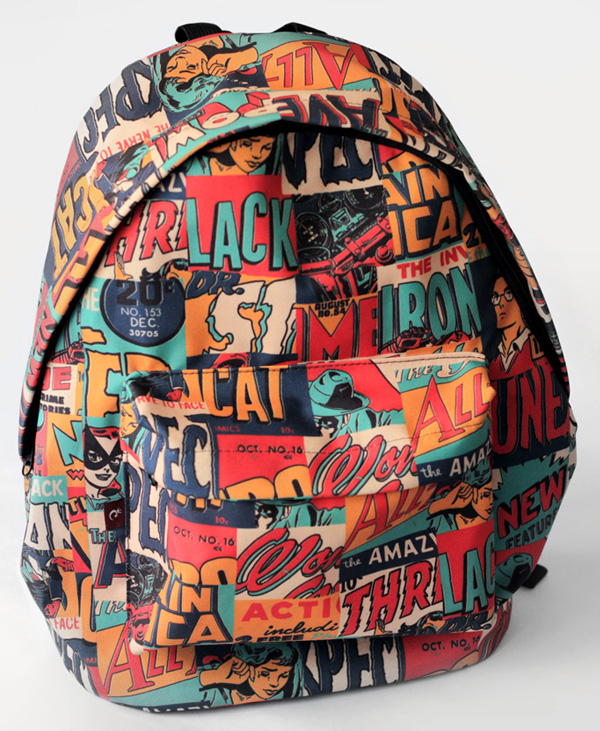Winning design for Camiseteria x Wolnner backpack contest