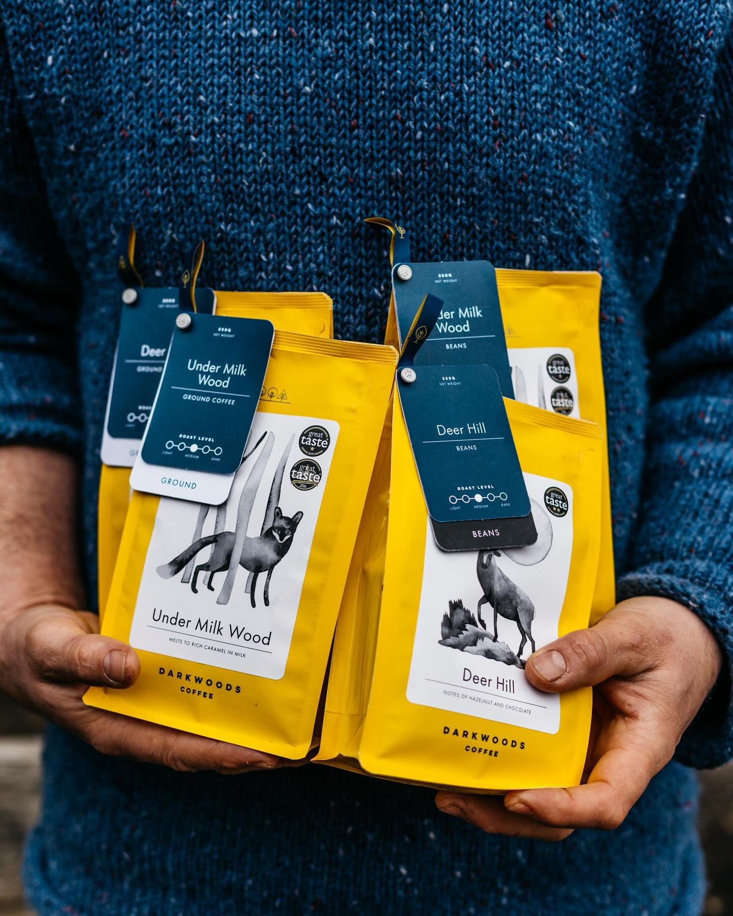 Ramble Store Pantry has a selection of goods from independent shops. From coffee roasted in Slaithwaite, to truffles and hot chocolate made in Cornwall, and honey from Scottish bees. There is something for everyone to have as a little treat 🍯