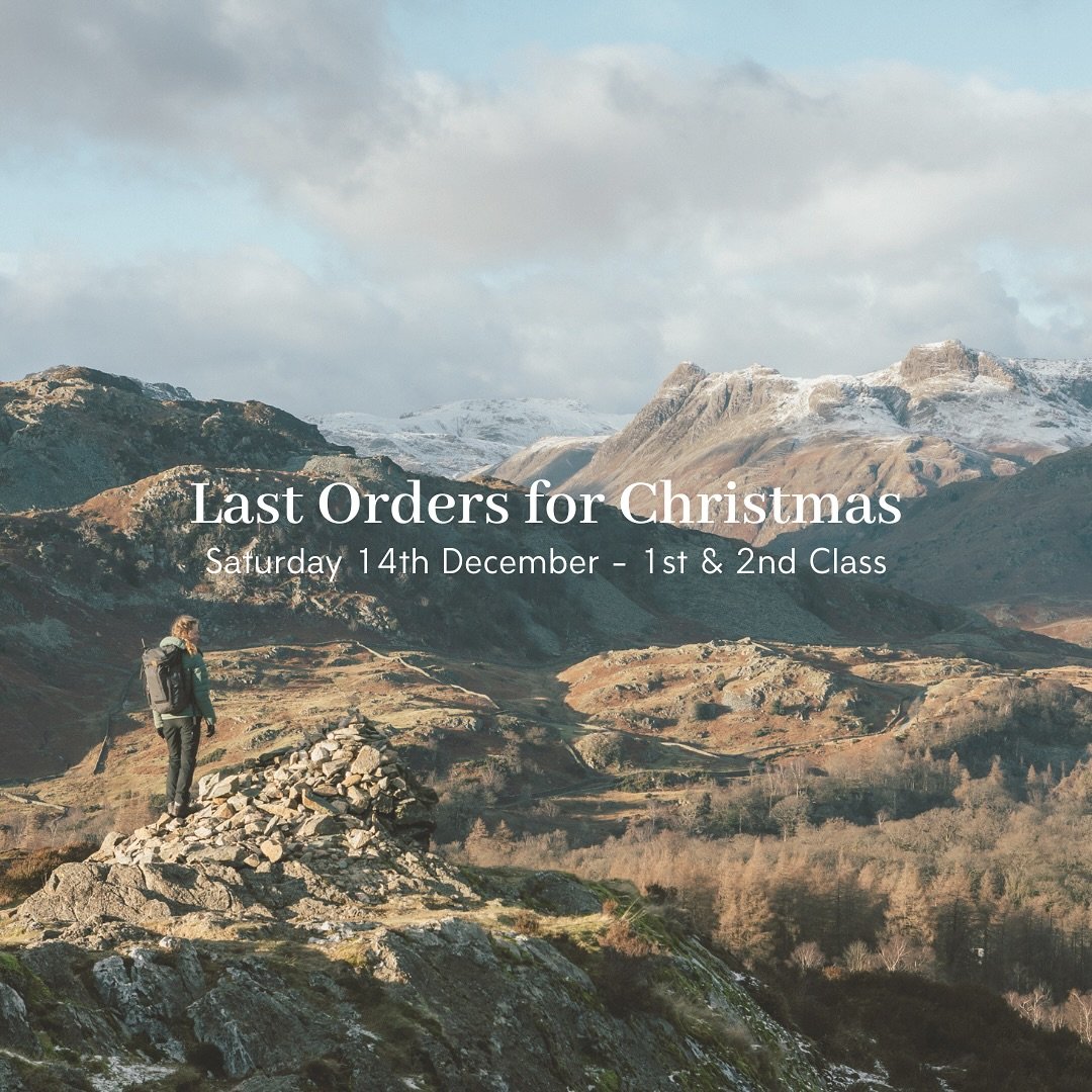 Due to going away next week, our last orders for Christmas for both 1st and 2nd Class postage will be tomorrow, Saturday 14th December ✨🎄 all orders will be shipped on Monday 16th December.

Any orders made after that date will be shipped on Saturda