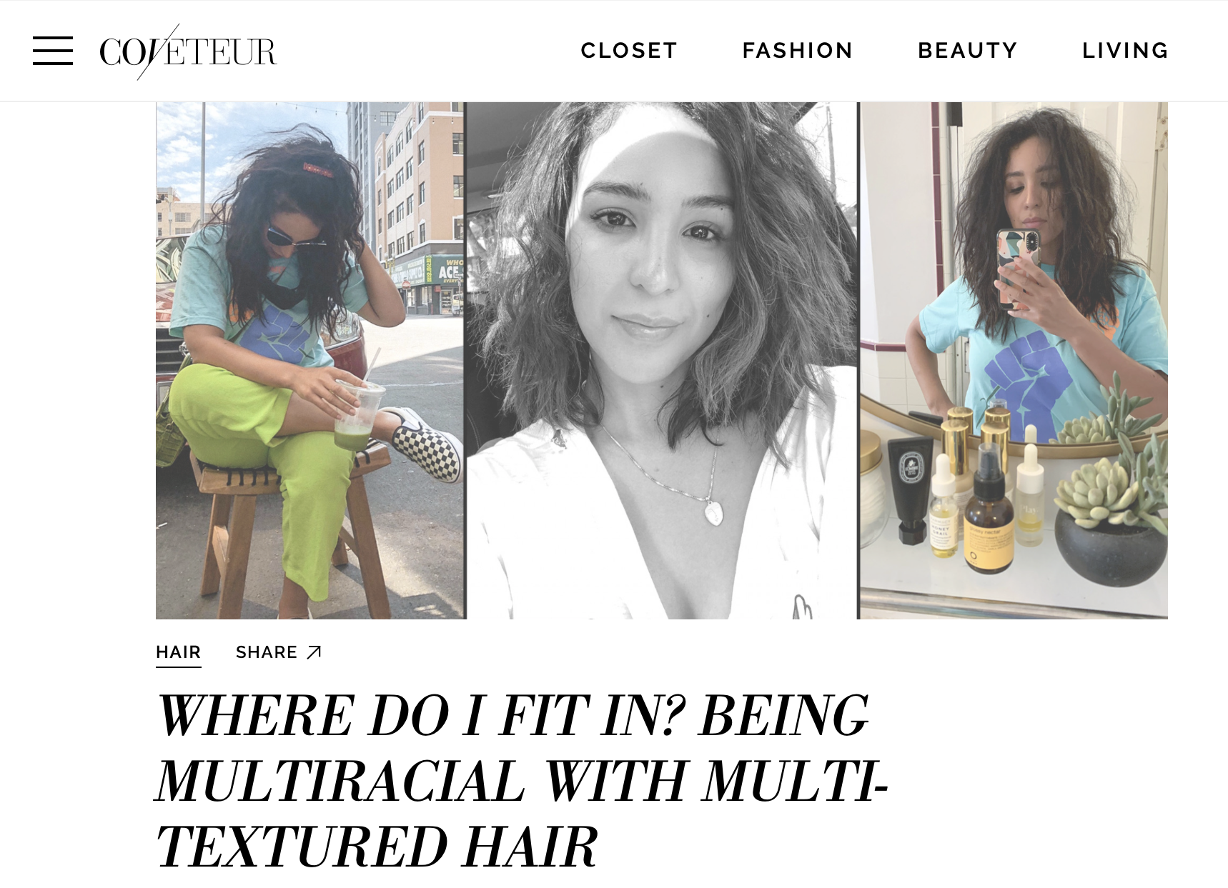 WHERE DO I FIT IN? BEING MULTIRACIAL WITH MULTI-TEXTURED HAIR