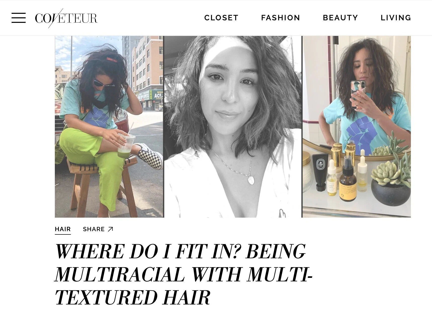 WHERE DO I FIT IN? BEING MULTIRACIAL WITH MULTI-TEXTURED HAIR 