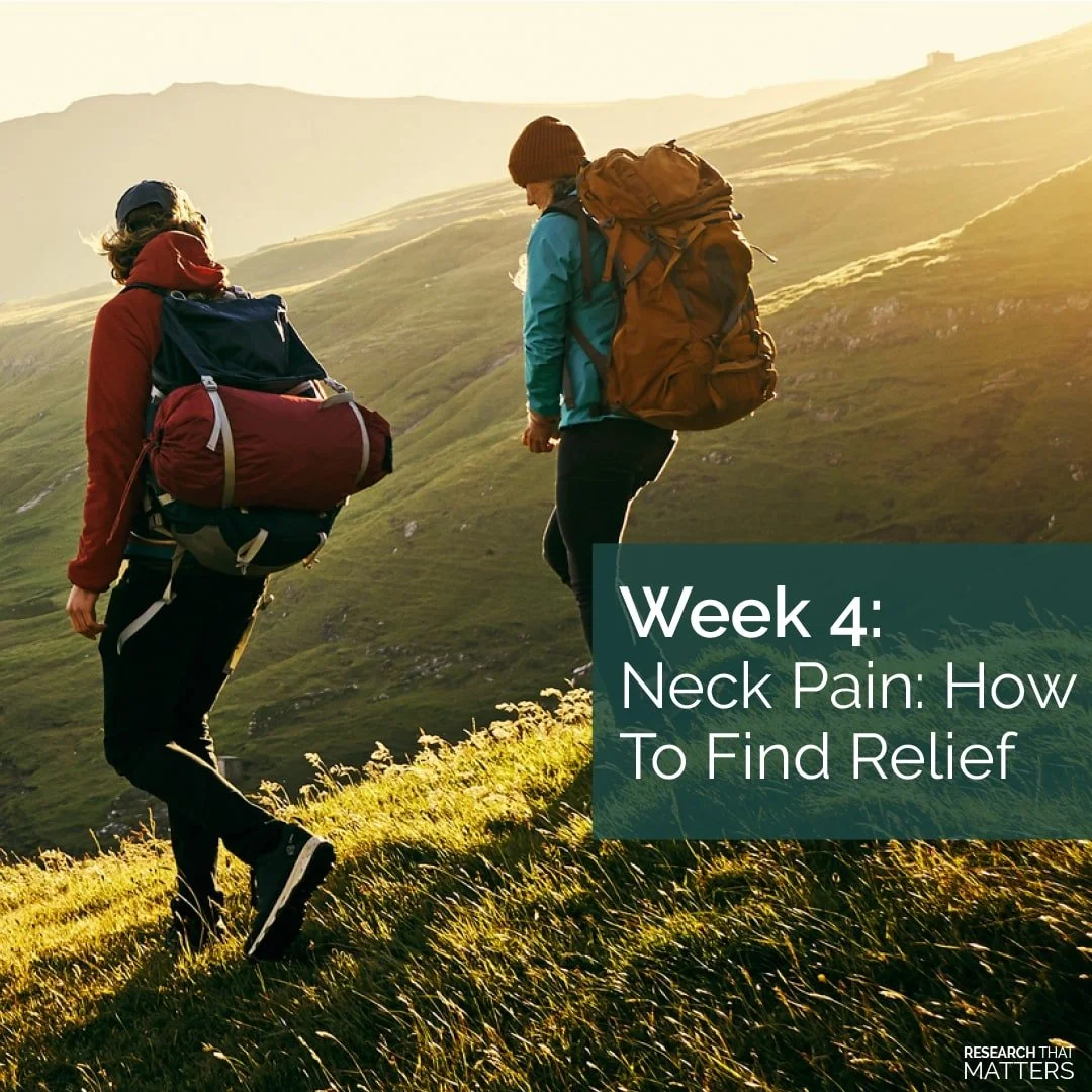 Neck Pain: How to Find Relief