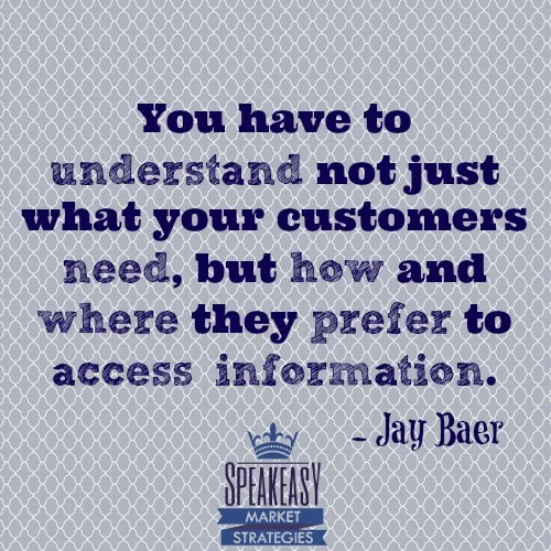 Where Customers Access Info