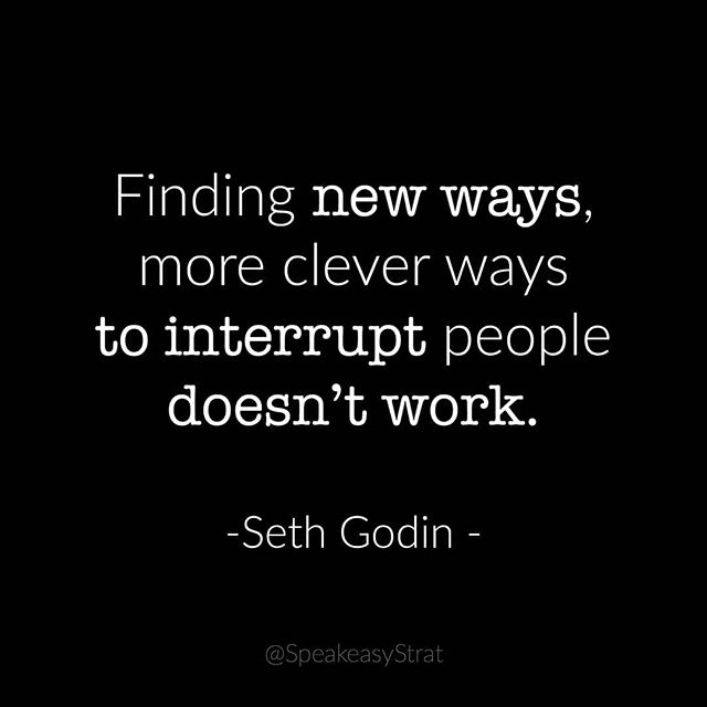 Sometimes I feel like a broken record, but so many people do not understand the concept of adding #value.
. . .
#SocialMedia should not be used to interrupt and constantly sell. That turns people off and leads to little to no #sales.
. . .
You have t