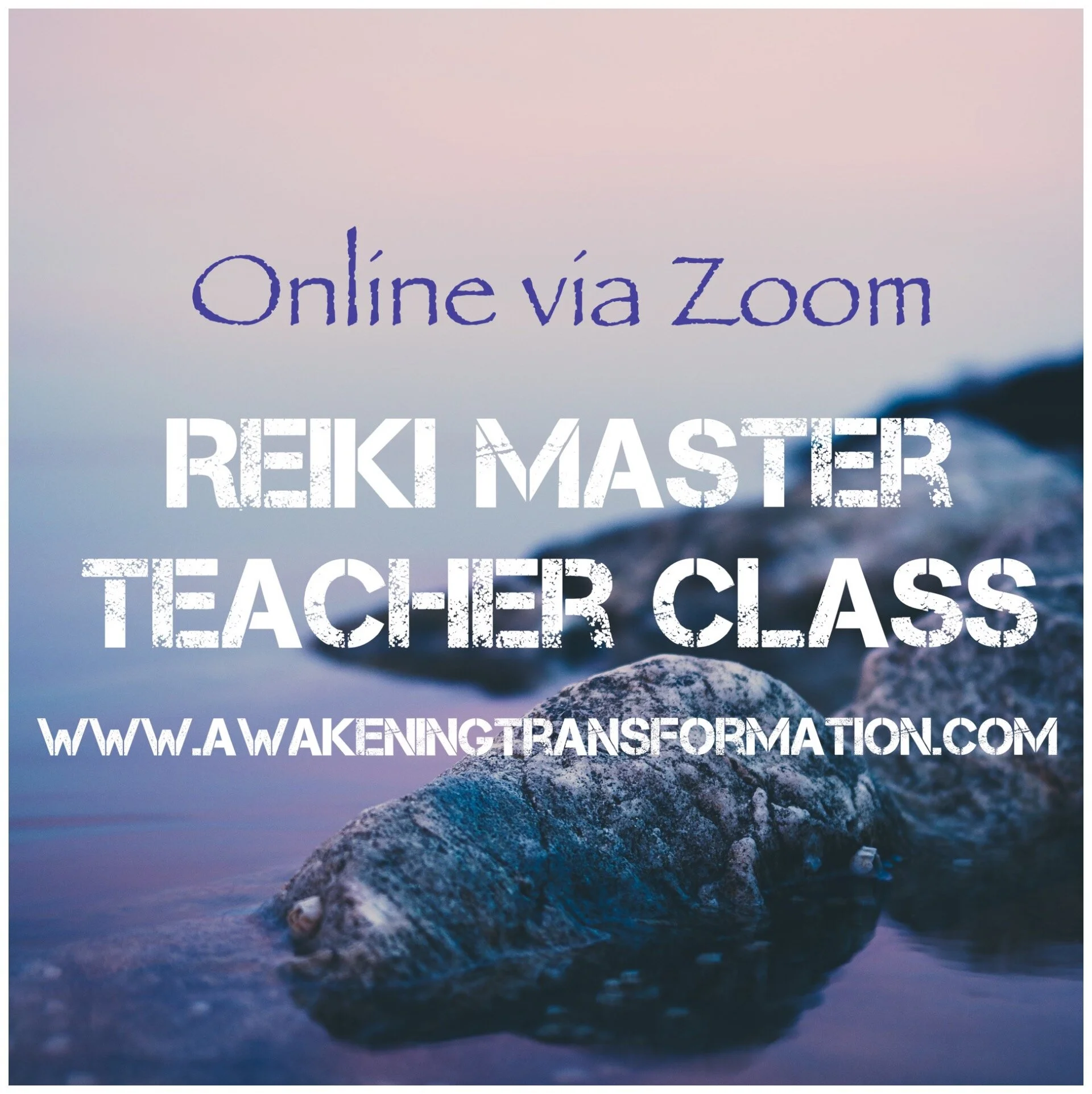 Online Reiki Master Teacher Certification Class SEPT 25
