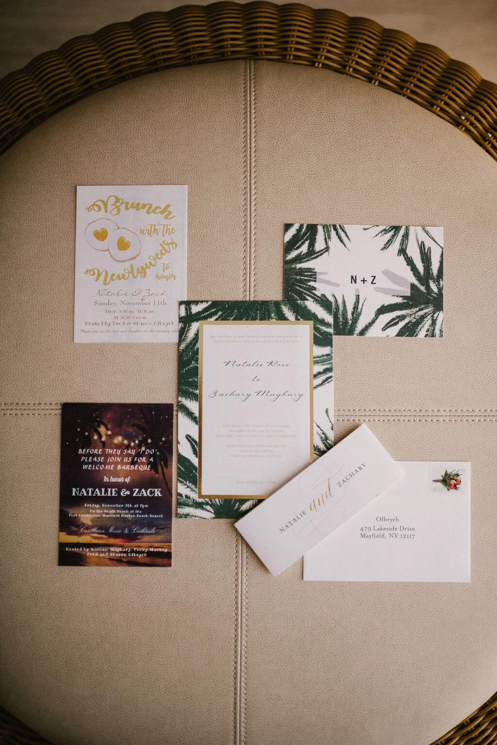 This invitation is full of all the bells and whistles. Photo Credit: Evan Rich Photography