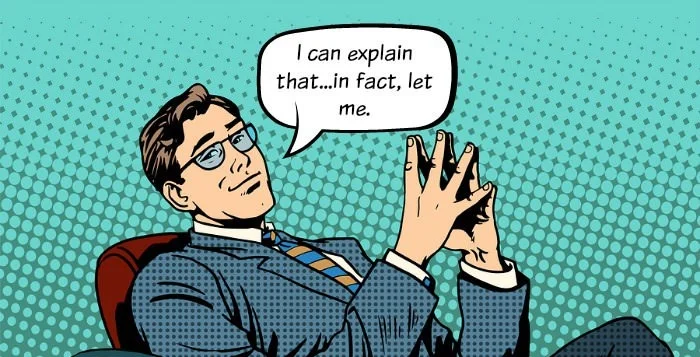 Continue reading for a mansplanation about women as expert witnesses.